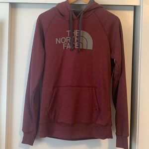 The North Face hoodie.